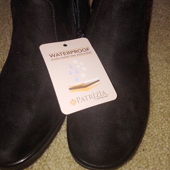 Patrizia by Spring Step Womens Winter Ankle Boots Size 8.5 NWT Black - Picture 2 of 4